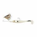 Big Bite Baits 0.375 oz Silver Blade & Pearly Shad Suicide Shad Buzzbait SSBUZZ38-04